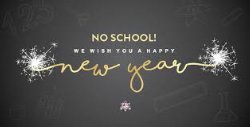New Year - No School